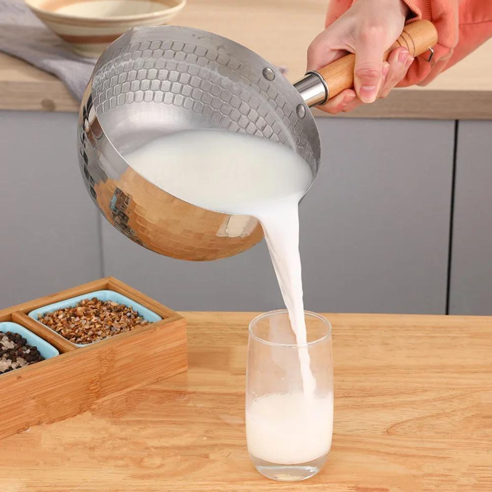 Stainless-Steel Snow Pan Non-Stick Stew Pots Household Soup Pot  Noodles