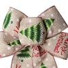 Christmas Bows for Wreath Decorative Ornament Xmas Decorations Large Christmas