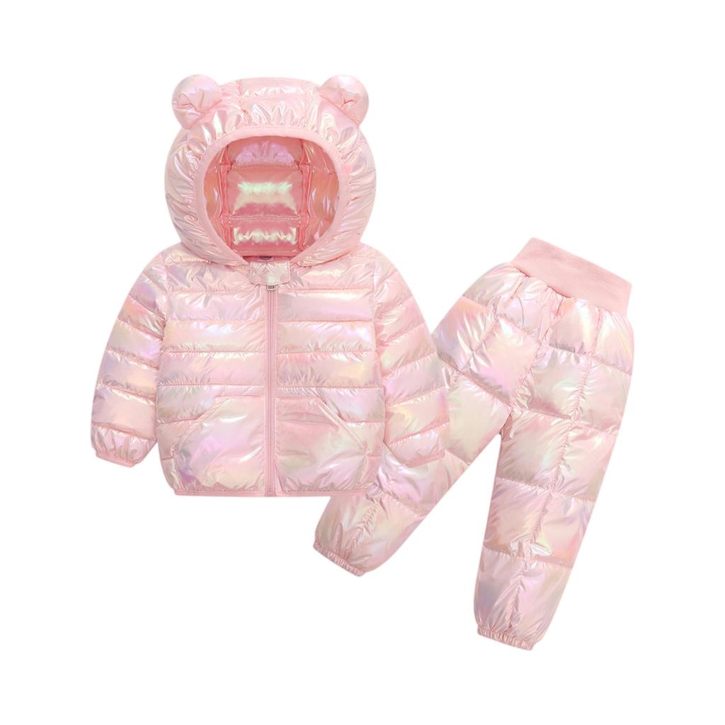 Kids' 2 Piece Set Quilted Cotton Outerwear