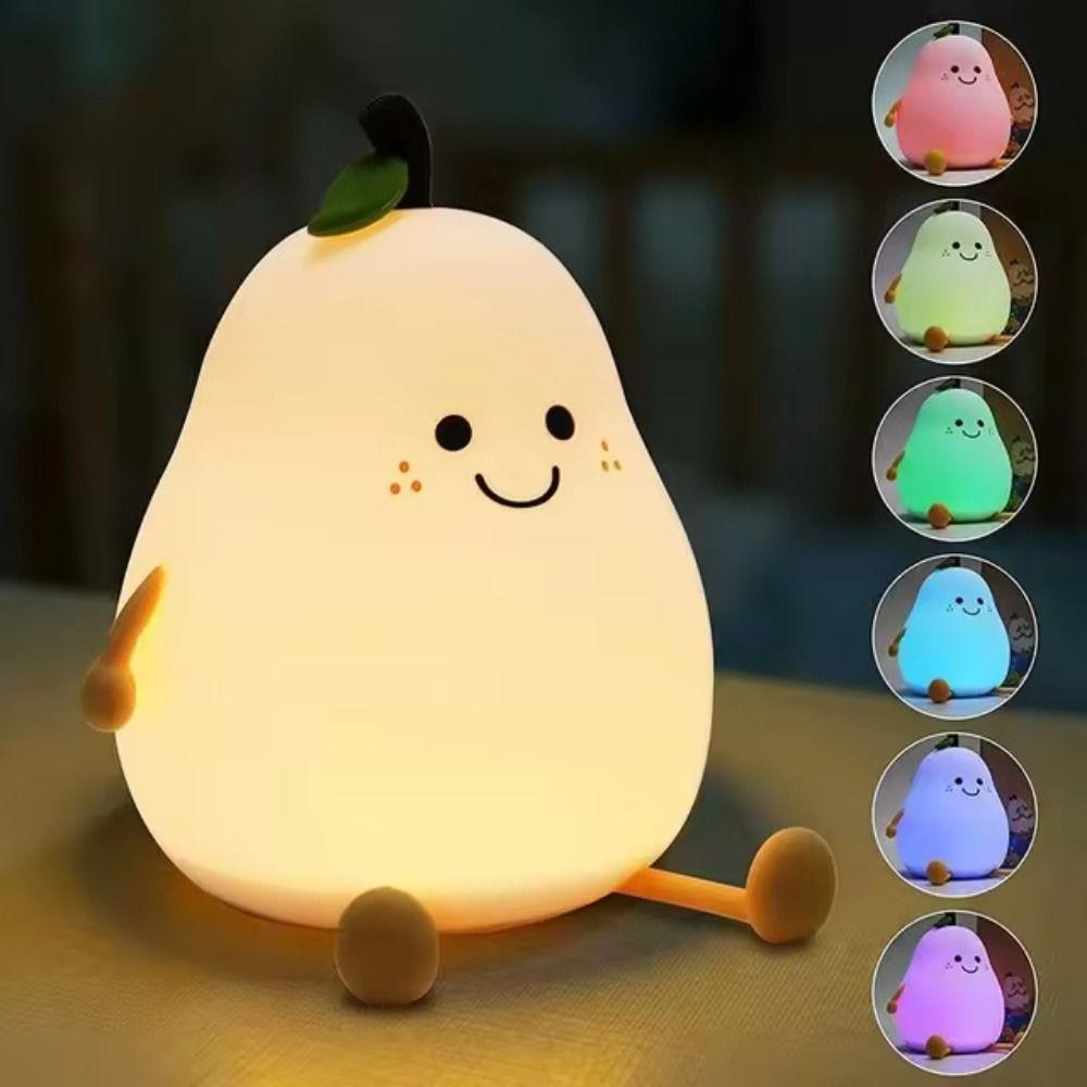 

Cute Silicone Dimmable Night Lamp for Kids Nursery Sleeping Lamp Fashion Night Lights