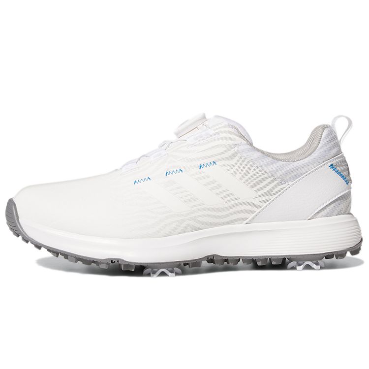 

Adidas S2G BOA Белые Серые Полоски Женские Кроссовки Облачно-Белые Серые Два GV9778 38