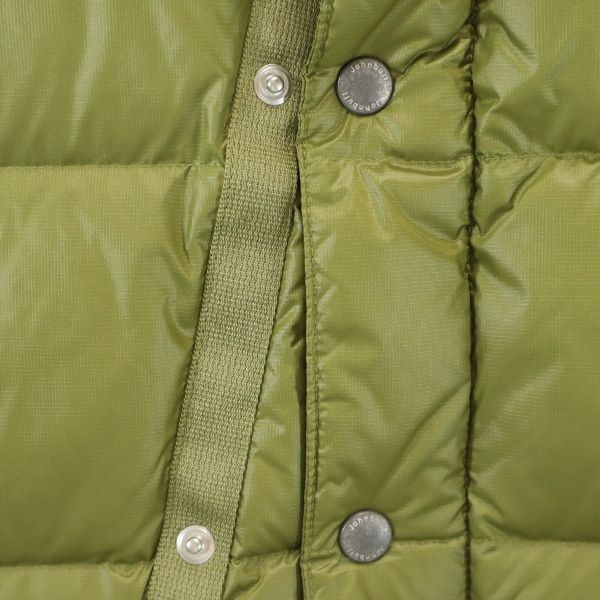 Nepoužitá Johnbull Denier Nylon Loom péřová vesta M Mechově zelená PERMAWARM Pánská Použitá
