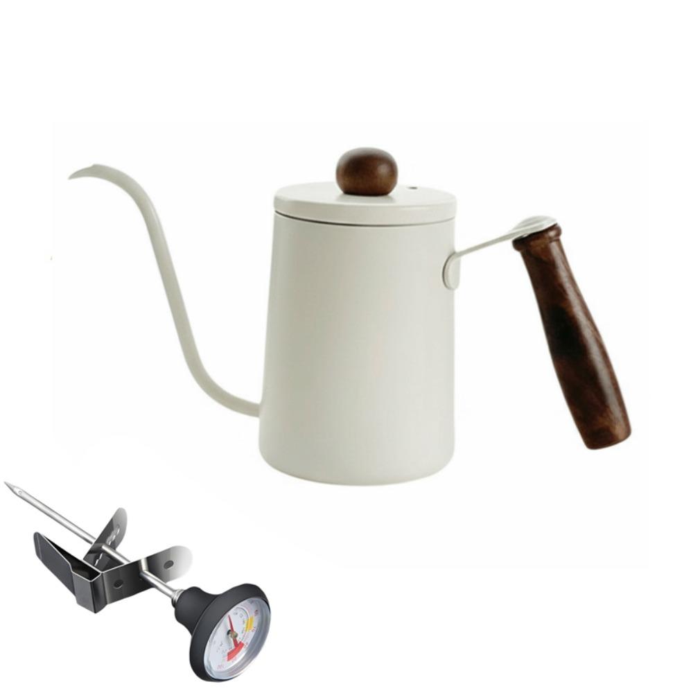 600ML Pour Over Coffee Kettle Stainless Steel Drip Filter Coffee Maker Hand Brewing Kettle  Kitchen