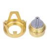 Portable Mini Picnic Stove Brass Spirit Burner for Outdoor Camping Hiking Backpacking BBQ