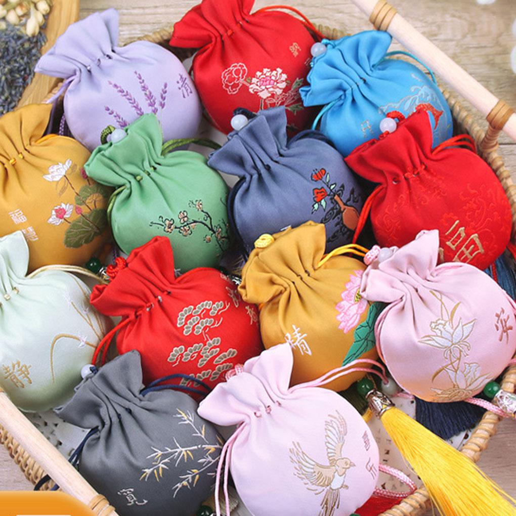 Sachet Bag Traditional Chinese Style Clothes Hanging Bags Vintage Pouch Packaging Pendant Party Favor Jewelry Pocket