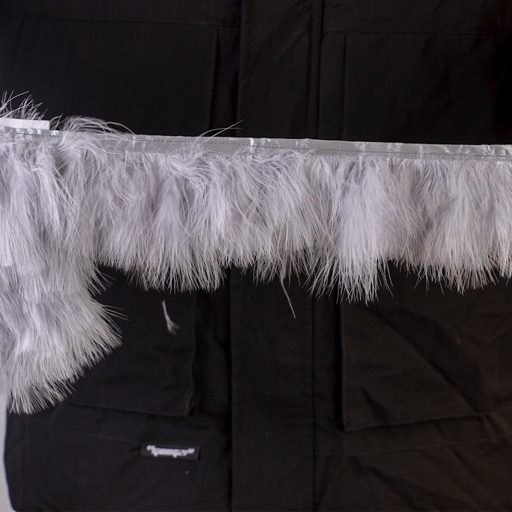 1Meter Fluffy Red Marabou Feather Trim Turkey Feathers For Crafts Ribbon Width 6-8" Turkey Plumes Fringe Diy Wedding Decoration