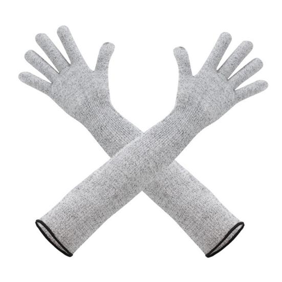1 Paire de Gants de Manipulation pour Animaux Résistants aux Morsures et aux Griffures Manches de Protection pour Toilettage Utilisation Vétérinaire Manches Protectrices Flexibles pour les Soins aux Animaux Sécurité