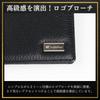 [GoldenBear] Pass Case - Soft Shrink Leather, 2-Sided Pass Case, Card Case, Genuine Cowhide Leather, Men's GBMW4JP2 Chocolate