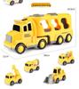 Cross-border Engineering Vehicle: Musical Inertial Fire Truck Toy for Kids