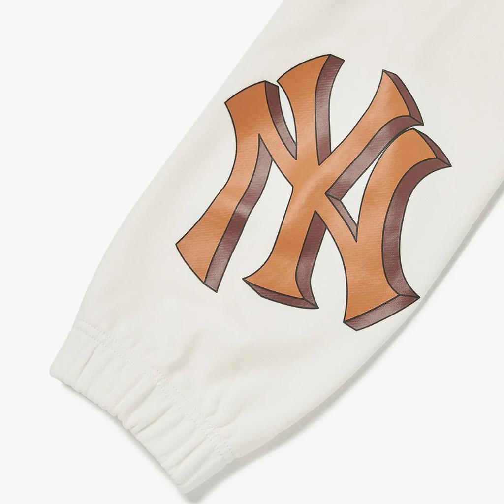 New MLB FW22 Casual Pants Unisex White 3APTB0224-50IVS