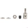 10Pieces Precise Metal Adjustable Pushrod Connectors Linkage Stopper For Remote Helicopters Drones And Boats Model Building