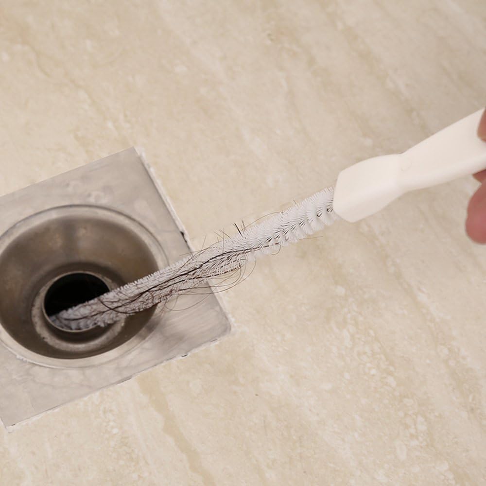 Alink Sink Drain Overflow Cleaning Brush, Household Sewer Hair Catcher