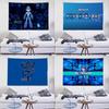 MMega Man Game Fashion Tapestry Wall Hanging Tapestry Art Deco Blanket Curtain Hanging At Home Bedroom Living Room Decor
