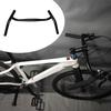 Two Wheeler Handlebar Flat Bar Comfortable Grip Sturdy Lightweight External Angle Aluminum Alloy