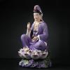 Ceramic Guanyin Statue Household Buddha statue offering ornaments The statue of Guanyin Bodhisattva in the South China Sea