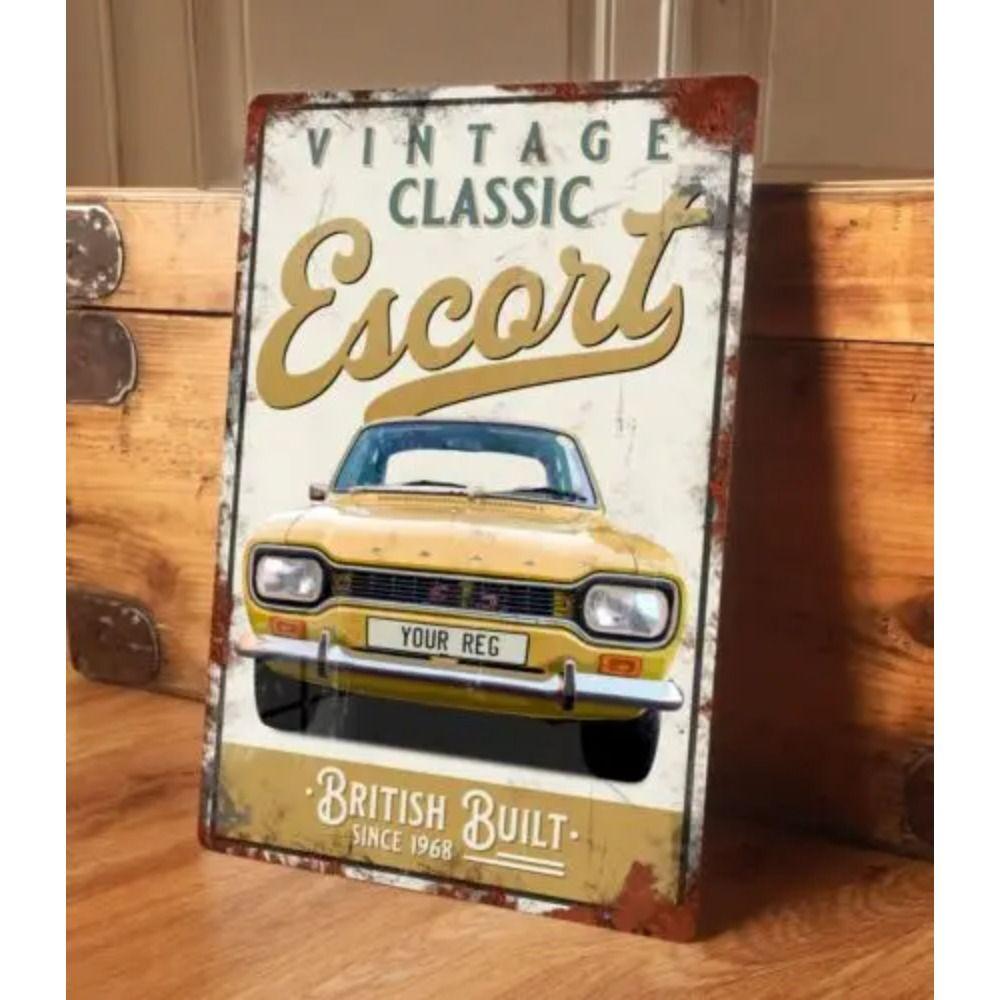 Vintage Metal Sign Live Life In Full Bloom Garden Wall Art Decor 20x30cm