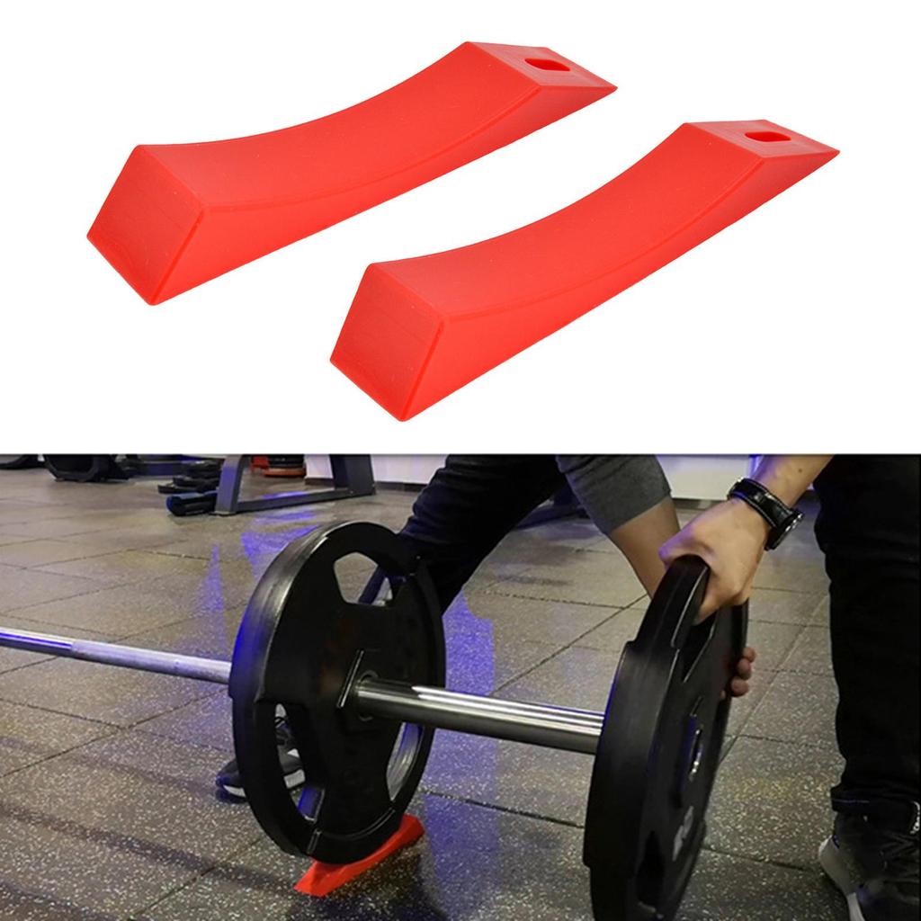 Deadlift Wedges to Effortless Safely Load And Unload Weights for Strength Fitness Weightlifting