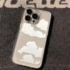 Simple, Small and Fresh Clouds, Suitable for iPhone17 Mobile Phone Case 16promax Japanese 13/14 High Value 15
