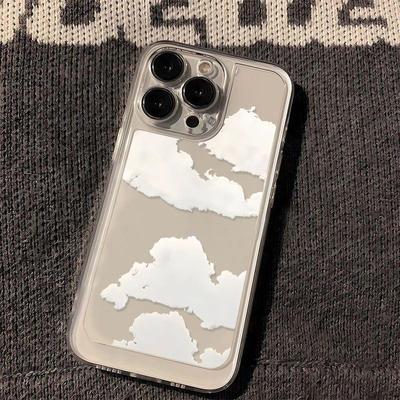 Einfache, kleine und frische Wolken, geeignet für iPhone17 Handyhülle 16promax Japanisch 13/14 Hoher Wert 15