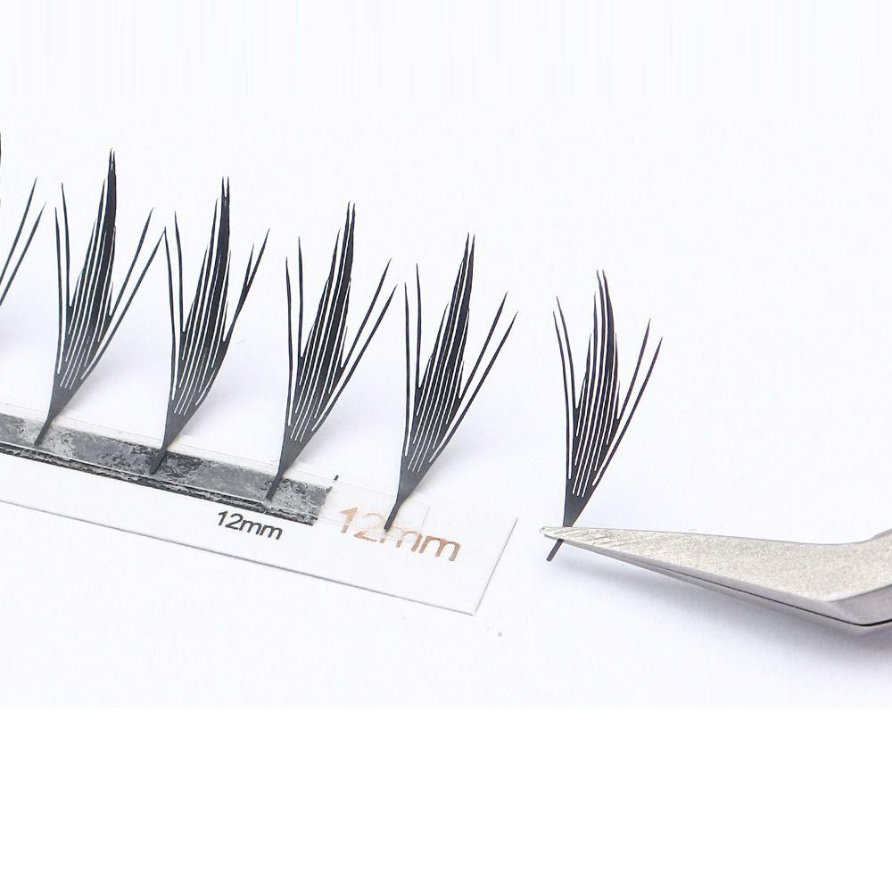 Tower Top False Eyelashes 12 Rows Premade Fan Lashes Natural Eyelashes Extensions  Women