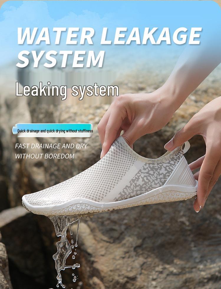 Unisex Beach & Water Sport Shoes: Diving, Snorkeling, Wading, Swimming, Soft Anti-Cut Barefoot Skin Shoes