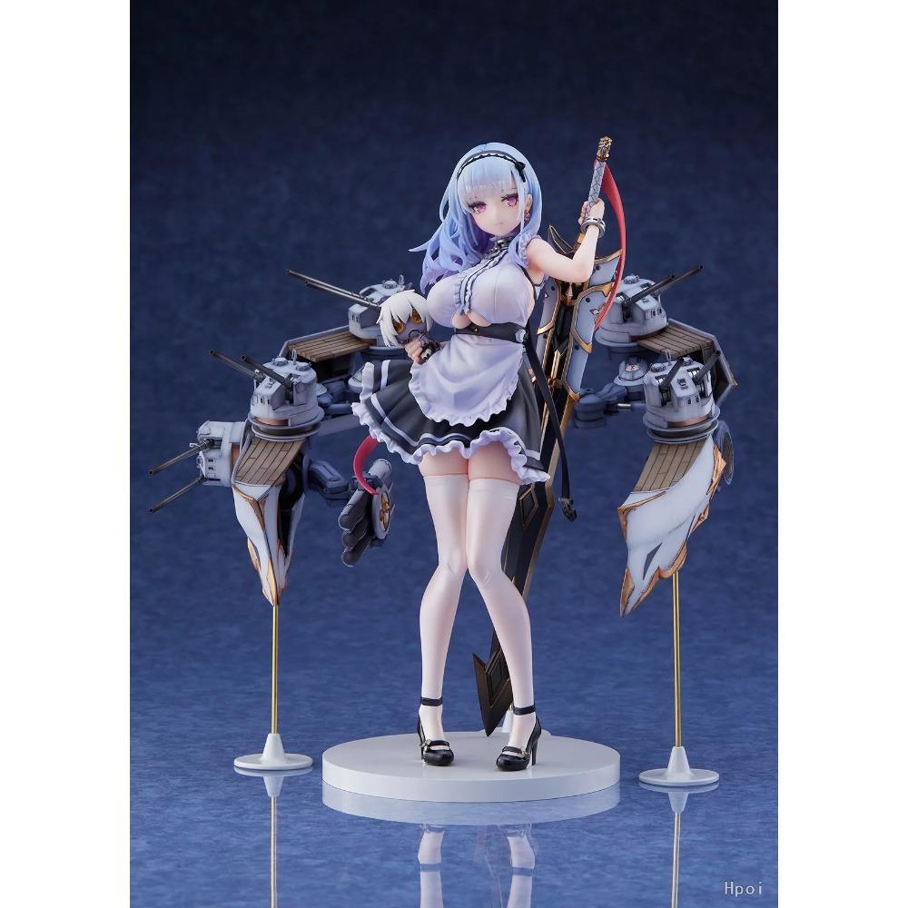 22CM Anime Game Azur Lane Dido Figure Maid Outfit Cute Stand Up Animation Model Toys Gifts Collection Decoration Ornaments PVC