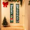 Christmas Decorations, Banner Doors, Corridor Door Signs, Welcome Banner Walls, Family Party Decorations