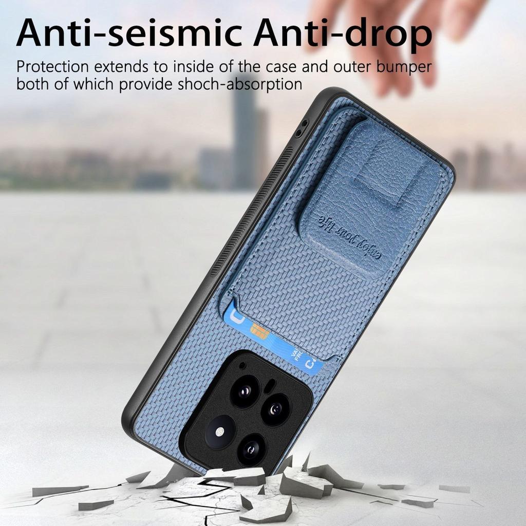 Xiaomi Mi 15Pro Mobile Phone Case Simple K80 Card Bag Turbo4 Car Magnetic Redmi Note14 Protective Case