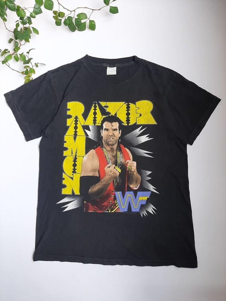 Vintage 1993 Ramon Razor Wrestling T-shirt Unisex Cotton Tee All Sizes Unisex T-Shirt XXXL