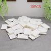10Pcs Dollhouse Simulation Miniature Kitchen Cutlery Dish Plate Dessert Bread Plate Model Ornament Toys Doll House Accessories