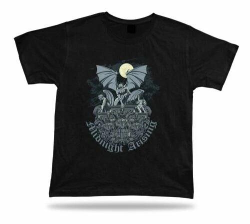 Midnight Arising Comics Humour Unisex T-Shirt Special Apparel Cartoon Gift S