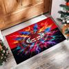 AC Milan Printed Flannel Area Rug Non Slip Soft Polyester Floor Carpet Indoor Decor Mat for Bedroom Living Room Sofa Game Room Home Decoration