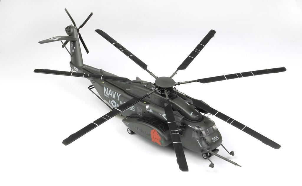 US Navy Mine Helicopter Sea Dragon Vanguard Plastic Model Kit Molded Color Platz/Italeri 1/72 Sweeper/Transport MH-53E HM-14 TPA-18