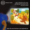 Model Toy 3in1 Projection Flashlight With Lightup Features For Kids And Adults