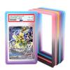 35Pt Psa Bewertete Karte Hülle Gradient Silikon TPU Stoßfänger Hülle Schutz für Sportspiel Pokemon Karte Display Hüllen Skin