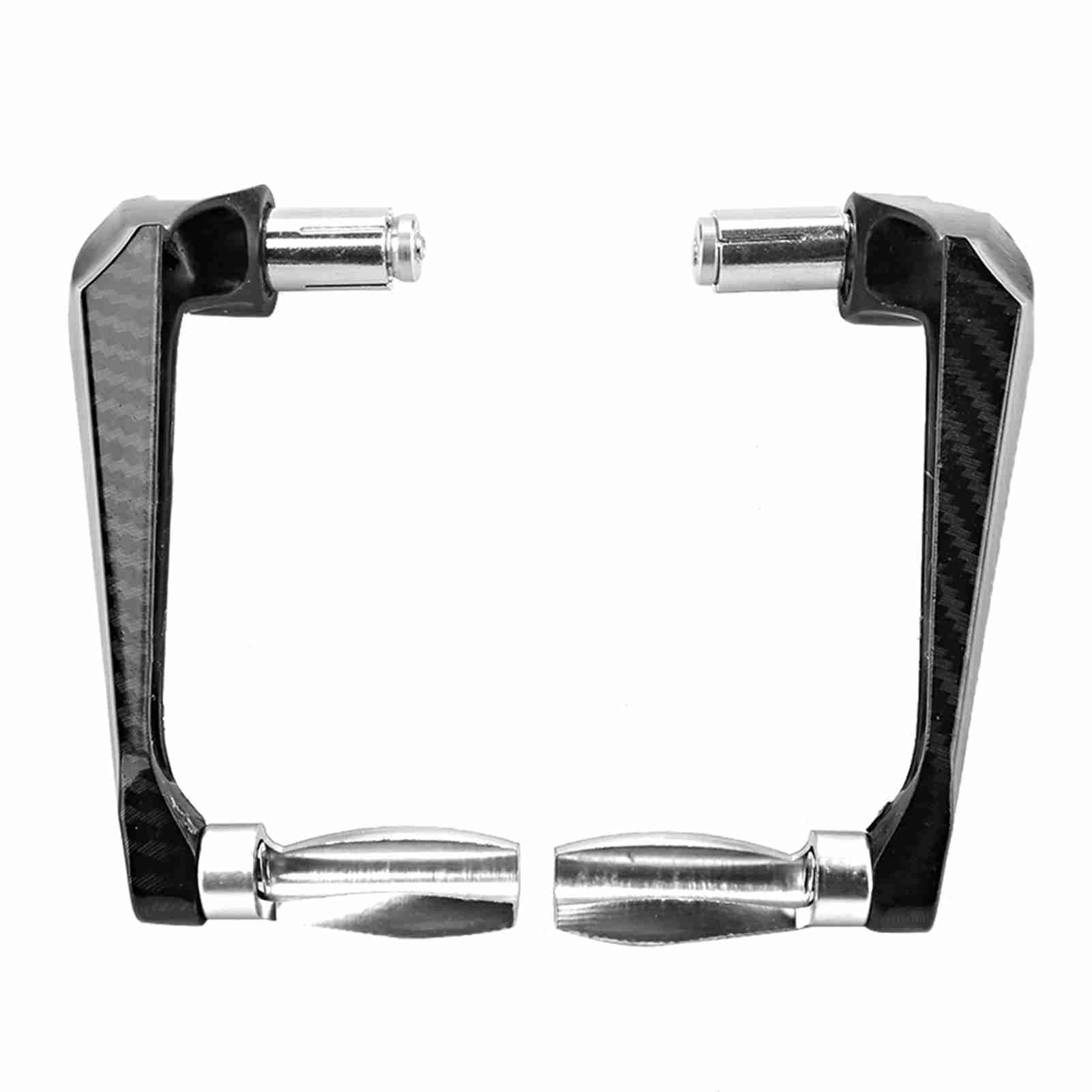 

7 8-дюймовый универсальный алюминиевый сплав мотоциклетный руль защита тормоза Silver