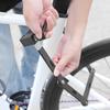 Bicycle Lock Foldable Mini With Zinc Alloy Material For Mountain And Road Cycling Security