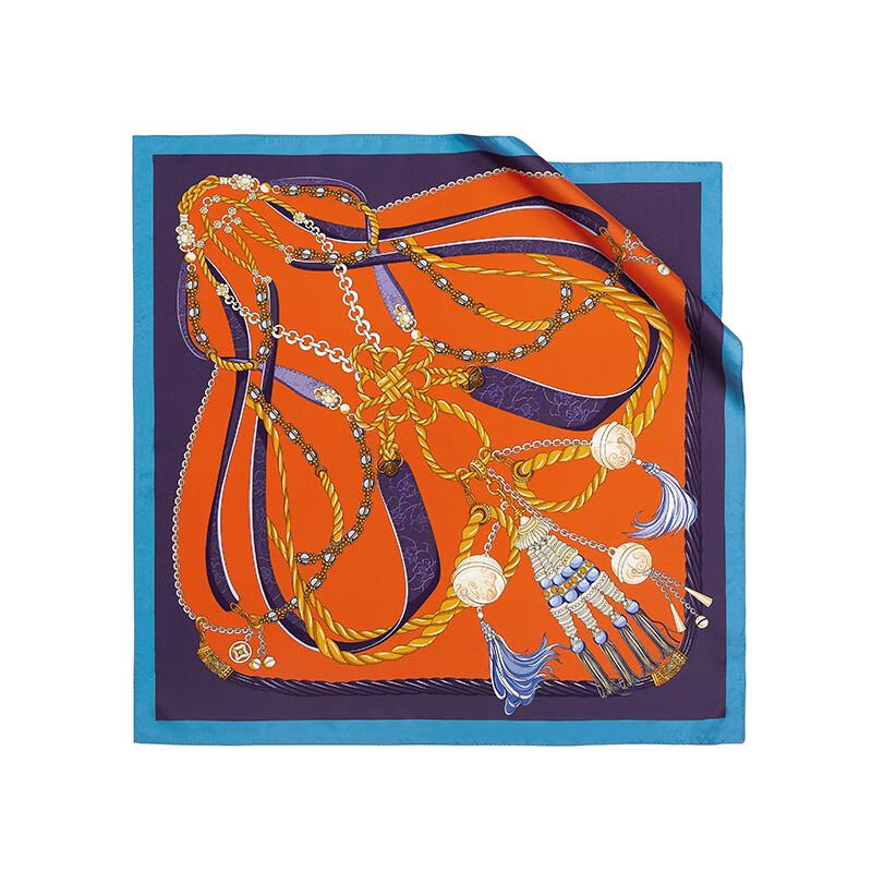 Wanshili Double-Sided Silk Square Scarf