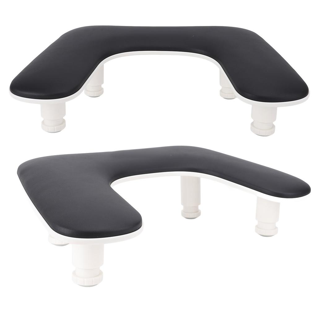 U Shaped Manicure Hand Rest Height Adjustatle Nail Arm Rest Stand Hand Rest Pillow for Nail Salon
