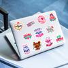 50 PCS Mother's Day Heart Stickers - 'Happy Mother's Day' Decals for Gifts, Journals, DIY
