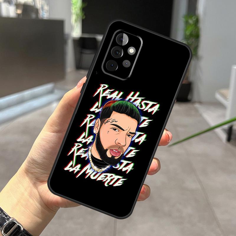

Anuel AA Real Hasta La Muerte Case For Samsung Galaxy A73 A53 A33 A13 A12 A32 A51 A71 A14 A34 A54 A50 A70 A52 A72 Cover Samsung A12