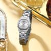 CURREN Gold Women's Watch Diamond Accents Stylish Stainless Steel Band, Elegant Design Comes with Free Box