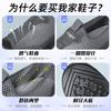 Herrenschuhe Mesh hohl Freizeitschuhe Sommer atmungsaktiv Einzelne Schuhe weiche Sohle keine stickigen Füße Sportschuhe bequem Papa-Schuhe
