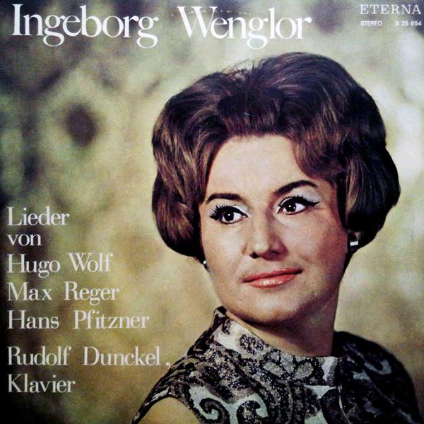 

LP Record INGEBORG WENGLOR RUDOLF DUNCKEL H Lieder Von Hugo Wolf Max Reger Ha 825654 ETERNA 1970 Germany Classical Used