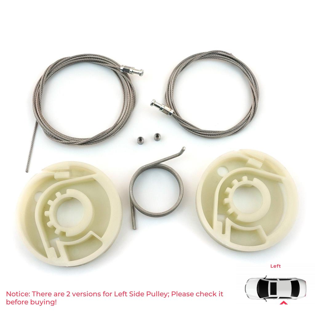 BDP227 Left Rear Electrical  Sliding Door Guide Rail Repair Kit 7E1843871 for VW Transporter T5 T6 Caravelle Multivan 2003-2024
