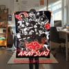 Japanese anime cartoon NARUTO famous Uzumaki Naruto blanket soft home furnishing nap decoration four seasons warm Sherpa blanket B12
