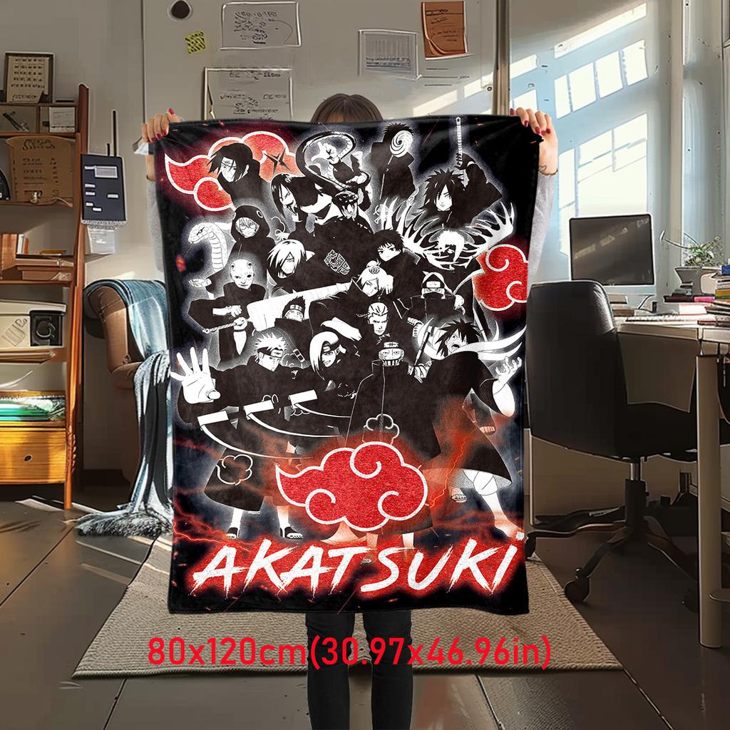 Japanese anime cartoon NARUTO famous Uzumaki Naruto blanket soft home furnishing nap decoration four seasons warm Sherpa blanket B12