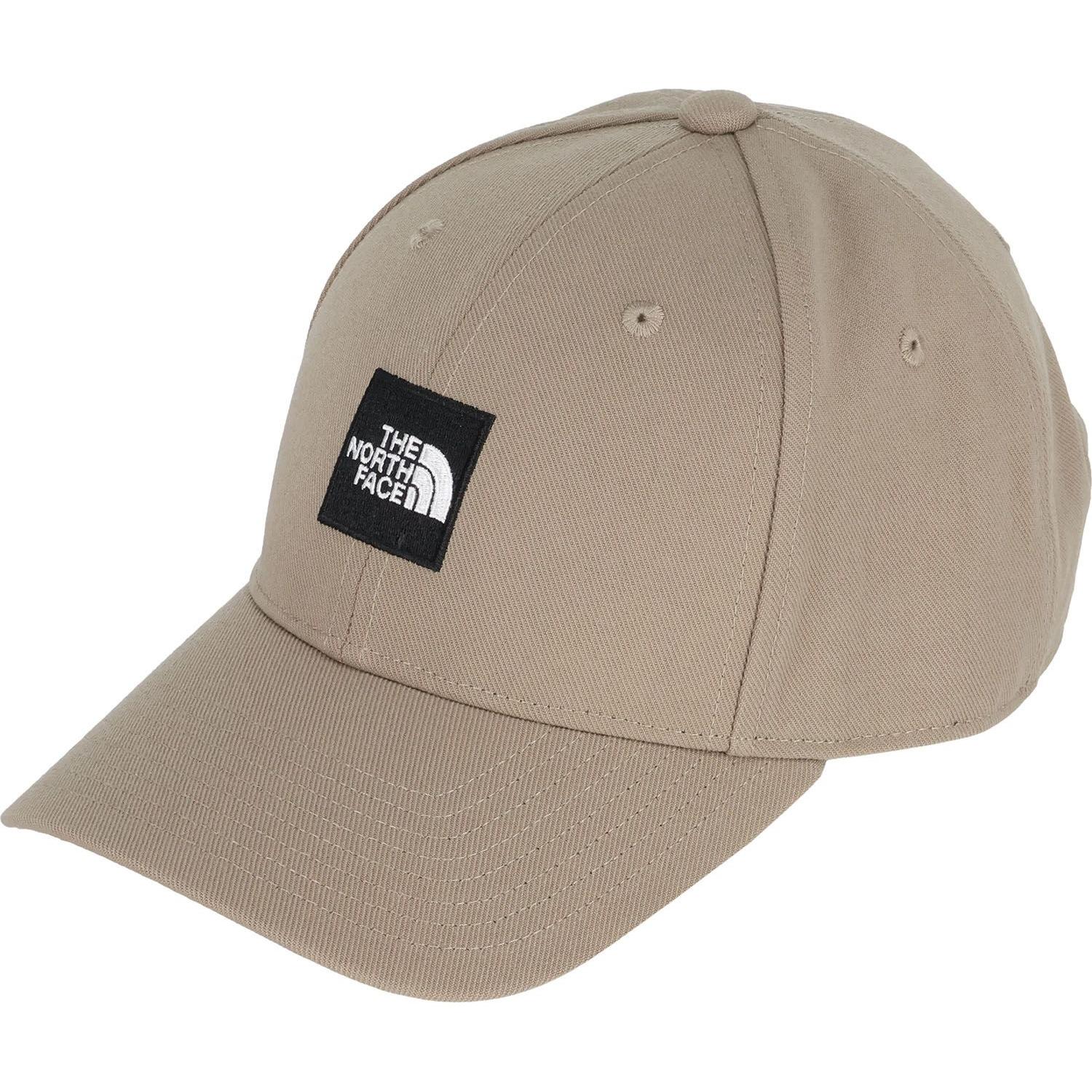 Used The North Face THE NORTH FACE Outdoor Square Logo Cap Unisex Hat Simple UV Protection UPF50+ Sunshade Heat Protection Velcro Size Adjustable One