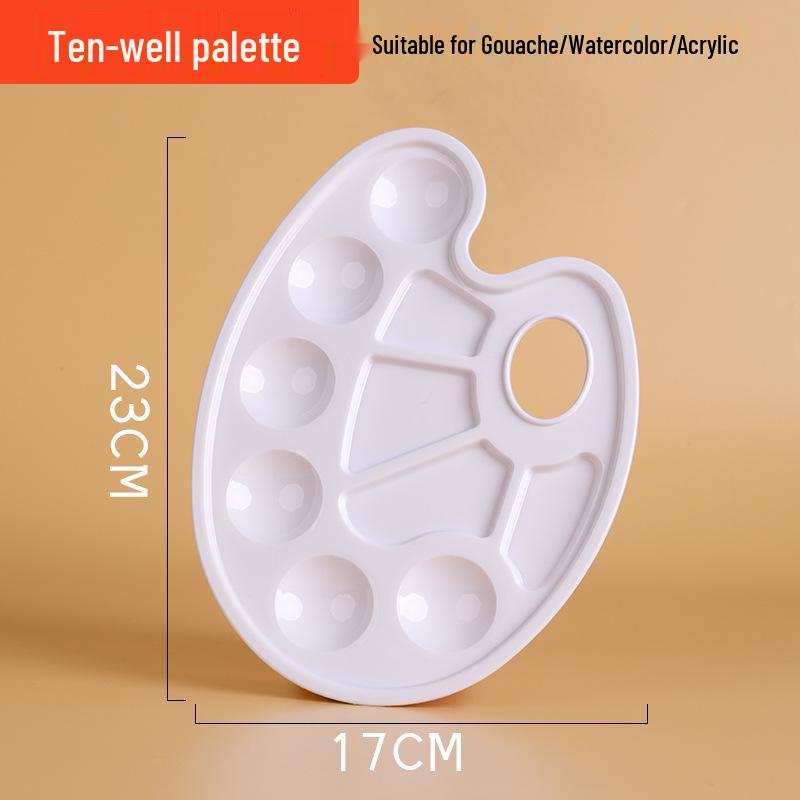 Mali H030 Многофункциональная акриловая палитра-коробка для акварели, масляных и китайских красок