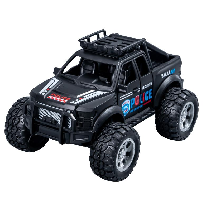 Offroad Boys Plastic Inertia Vehicle Toy Realistic Design Features Functional